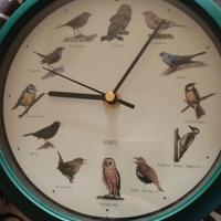 Orologio da parete con suoni uccelli 