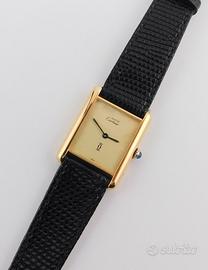 Cartier Tank Vermeil 6, Manuale, Oro placcato