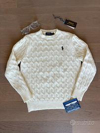 Maglione Polo Ralph Lauren M panna