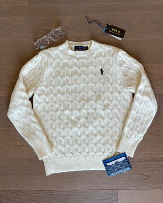 Maglione Polo Ralph Lauren M panna