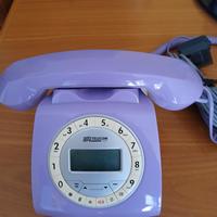 telefono casa  colore lilla 