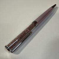 Penna Swarovski rosa brillantini