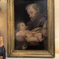 San Giuseppe con Gesu’ bambino