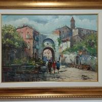 Quadro Carlo Temperini olio su tela 50 x 70cm