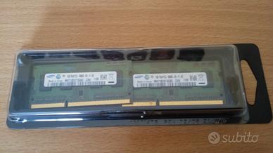 Memorie Ram SODIMM 2GB Samsung per Apple+Notebook