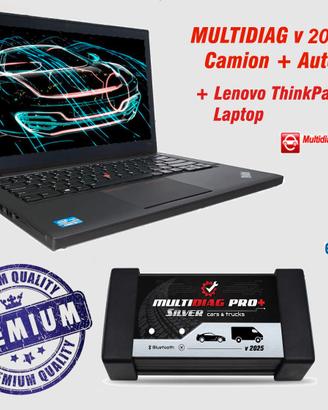 DIAGNOSI AUTO PROFESSIONALE MULTIMARCA 2026 + PC