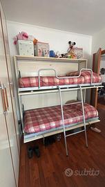 Letto a castella a scomparsa
