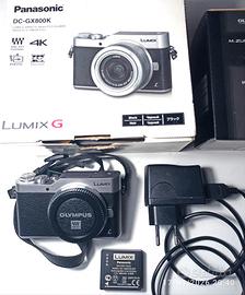 Panasonic LUMIX G GX-800 corpo + Oly  Macro 30/3,5