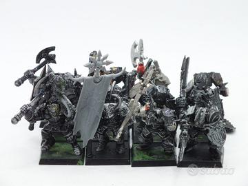 Caos knight warrior on foot vintage 1998 Warhammer