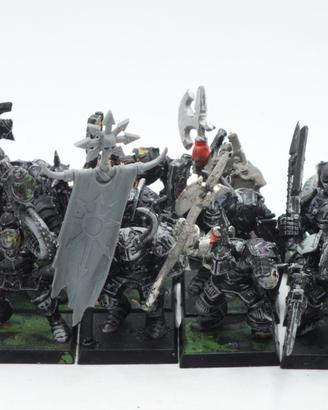 Caos knight warrior on foot vintage 1998 Warhammer