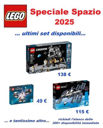 LEGO - Speciale Spazio - Set NUOVI e SIGILLATI