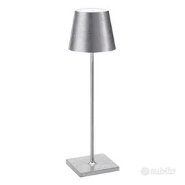 Lampada Poldina PRO Zafferano foglia argento