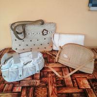 Stock borse Vintage chiare