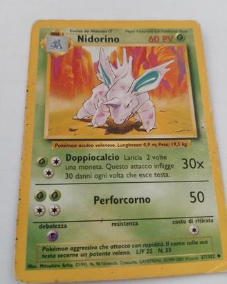 Carta Pokémon Nidorino