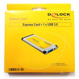 Scheda ExpressCard 34mm per presa USB 3.0