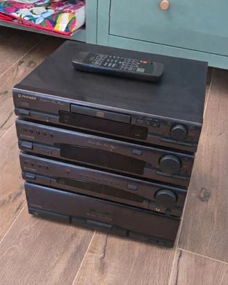 Impianto Stereo Hi-Fi Pioneer Componibile Vintage