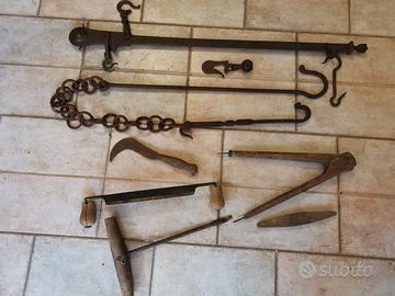 attrezzii antichi contadino