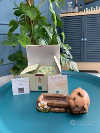 Presepe Giubileo Thun - Maialino con mangiatoia