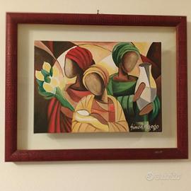 Quadro delle tre donne africane