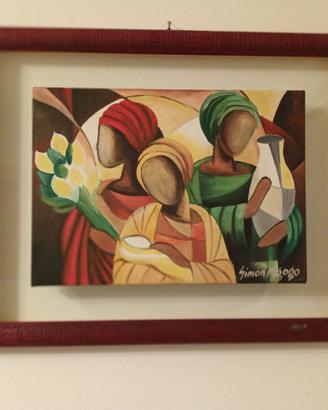 Quadro delle tre donne africane