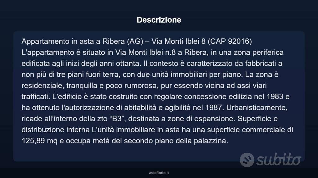 Appartamento – Ribera, Agrigento - Vista 4
