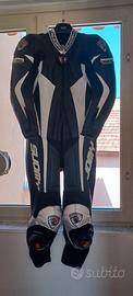 Tuta racing Suomy in pelle di canguro