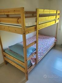 LETTO CASTELLO + MATERASSI
