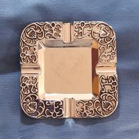 Posacenere bomboniera metallo