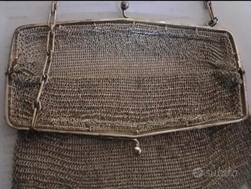 borsetta vittoriana argento 