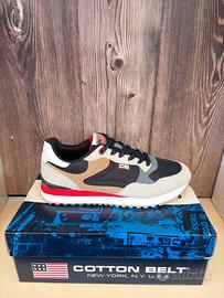 Sneakers Cotton Belt Uomo Taglia 43 Nylon Mesh