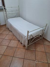 letto in ferro battuto 