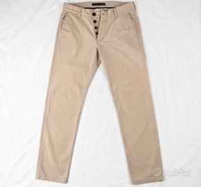 Pantalone chino Selected Homme beige slim fit