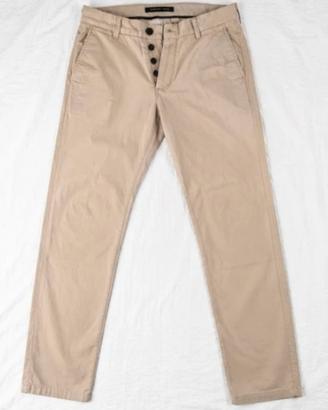 Pantalone chino Selected Homme beige slim fit