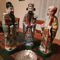 Re Magi Cinesi in fine ceramica