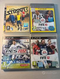 Lotto 4 Giochi PS3 Calcio - FIFA e PES