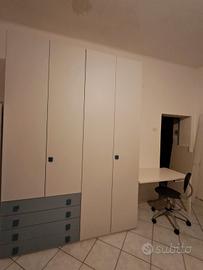 mobile cameretta doppia parete