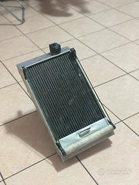 Radiatore con tendina per go kart
