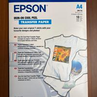Epson transfer paper 10 fogli nuovo