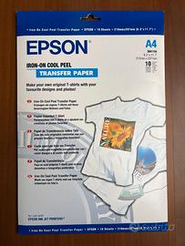 Epson transfer paper 10 fogli nuovo