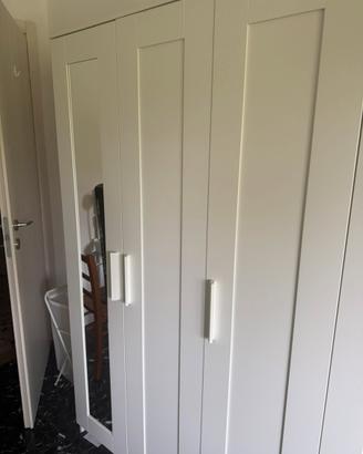 Armadio ikea brimnes 3 ante con specchio