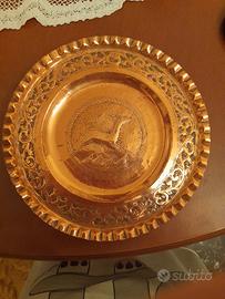 Piatto in rame.