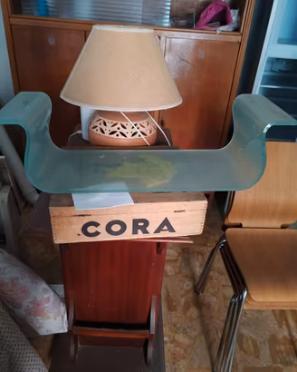 MENSOLE VETRO CURVATO