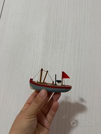 Modellino barca in legno mini