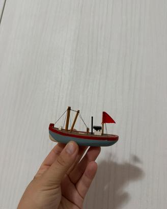 Modellino barca in legno mini