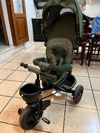 Triciclo AVEO kinderkraft verde scuro nuovissimo