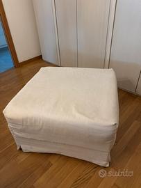 Pouf letto singolo con materasso in water foam