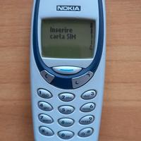 Nokia 3330 funzionante con batteria e alimentatore