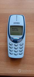 Nokia 3330 funzionante con batteria e alimentatore