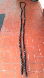 Fune nautica battle rope + sacca bulgara sandbag