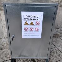 Armadio deposito fitofarmaci